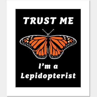 🦋 Royal Monarch Butterfly, "I'm a Lepidopterist" Posters and Art